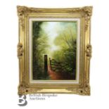 Peter Snell (20th century) Oil on Canvas