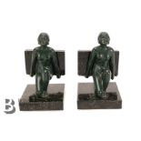 Pair of Art Deco Book Ends