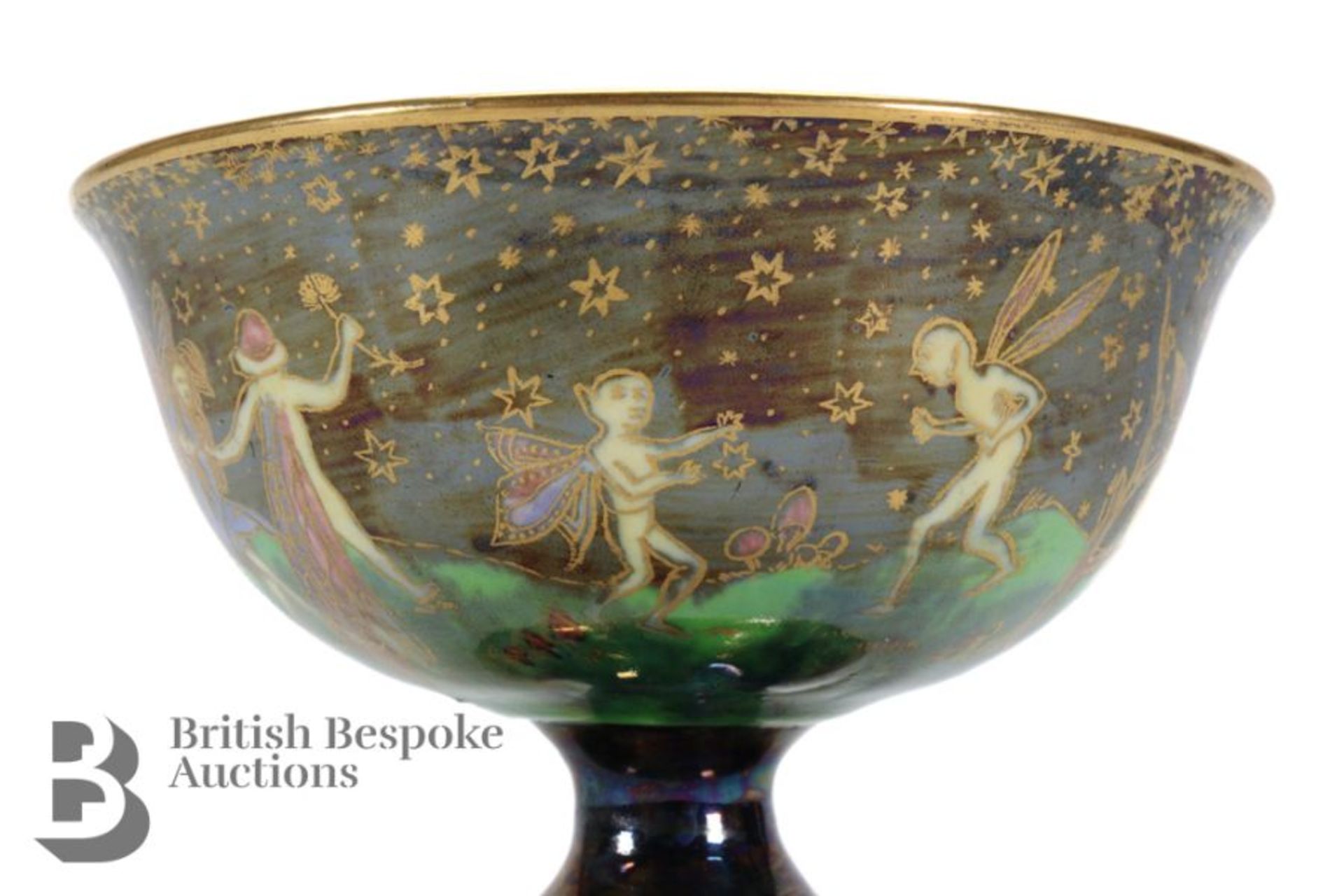 Wedgwood Fairyland Lustre Footed Bowl - Image 3 of 6