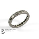 Platinum and Diamond Eternity Ring