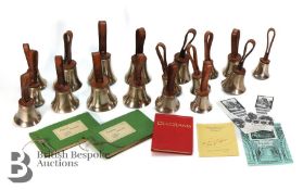 Set of 15 Whitechapel Bell Foundry Ltd Handbells