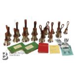 Set of 15 Whitechapel Bell Foundry Ltd Handbells