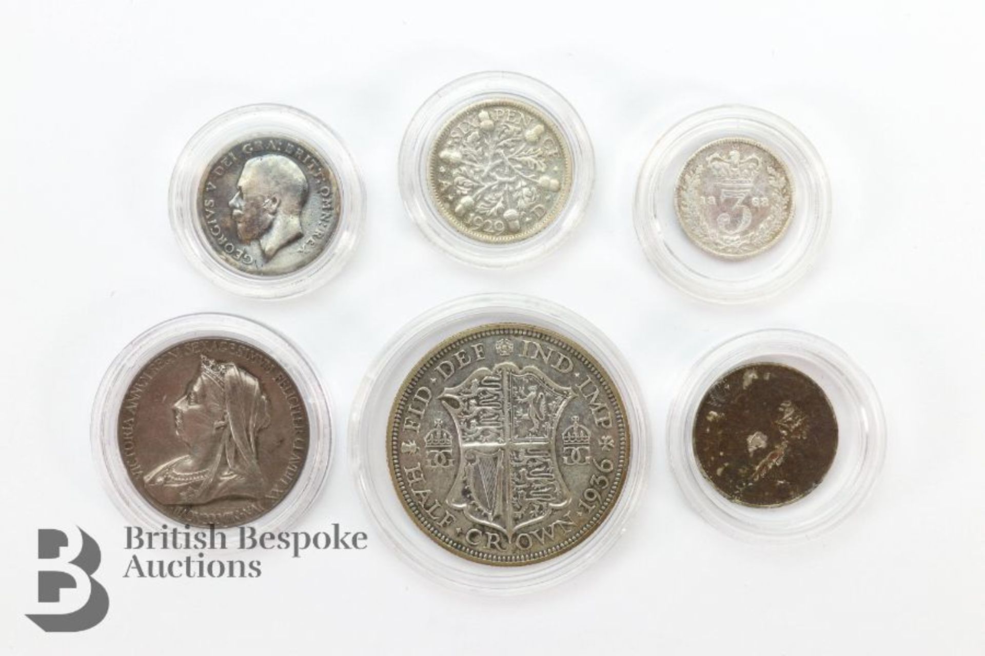 Miscellaneous English Coins - Bild 6 aus 6