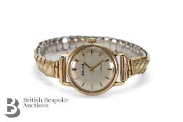 9ct Gold Accurist Watch