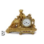 French Ormolu Mantel Clock - Raingo Freres