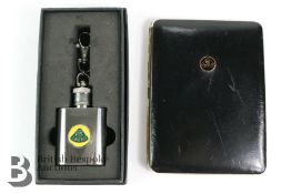 Lotus Cigarette Case and Key Chain