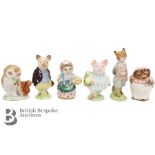 Beswick Beatrix Potter Figurines BP2 Gold Stamped