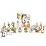 Collection of Beswick Beatrix Potter Figurines