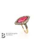 18ct Ruby Ring