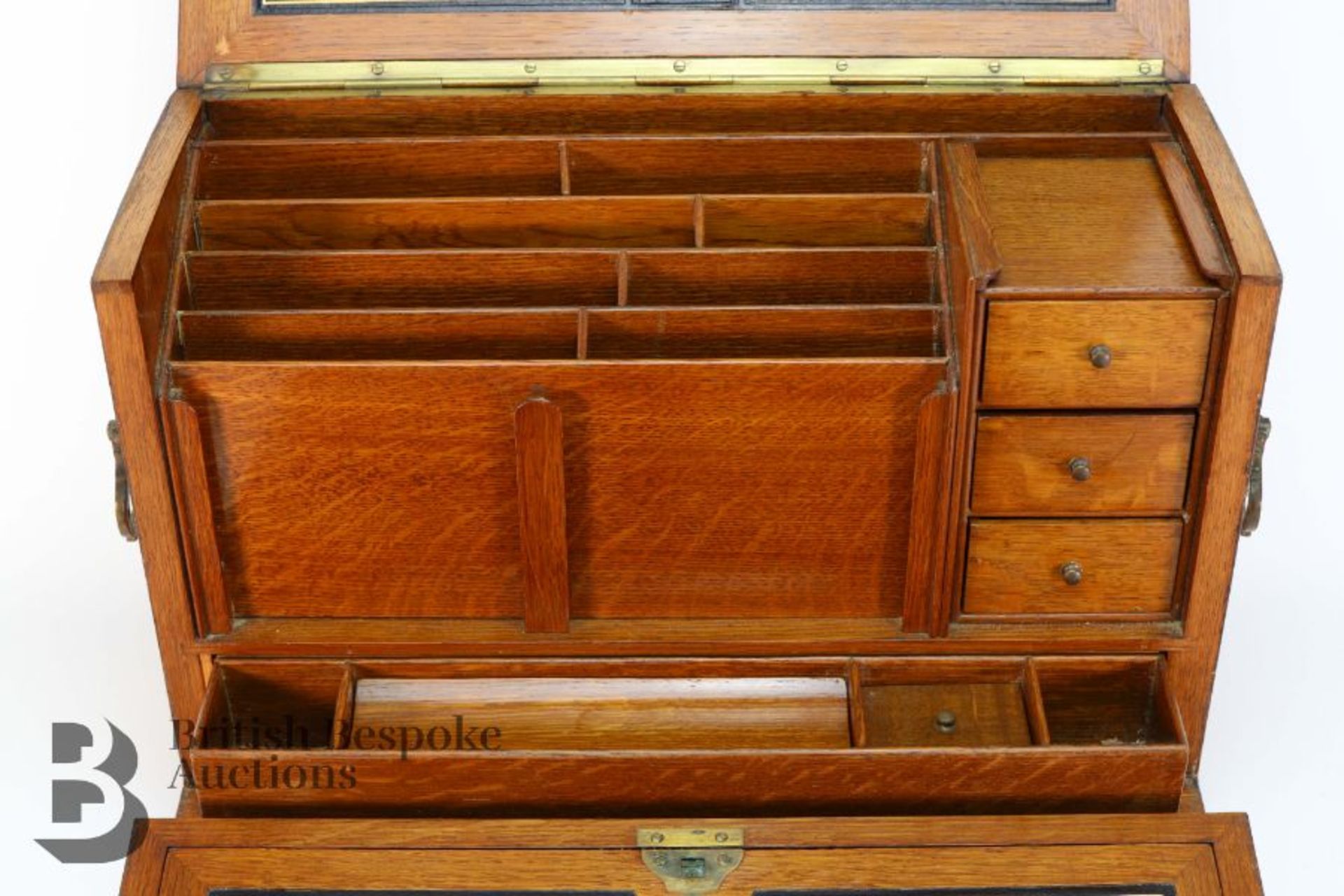 Oak Writing Box - Image 5 of 5