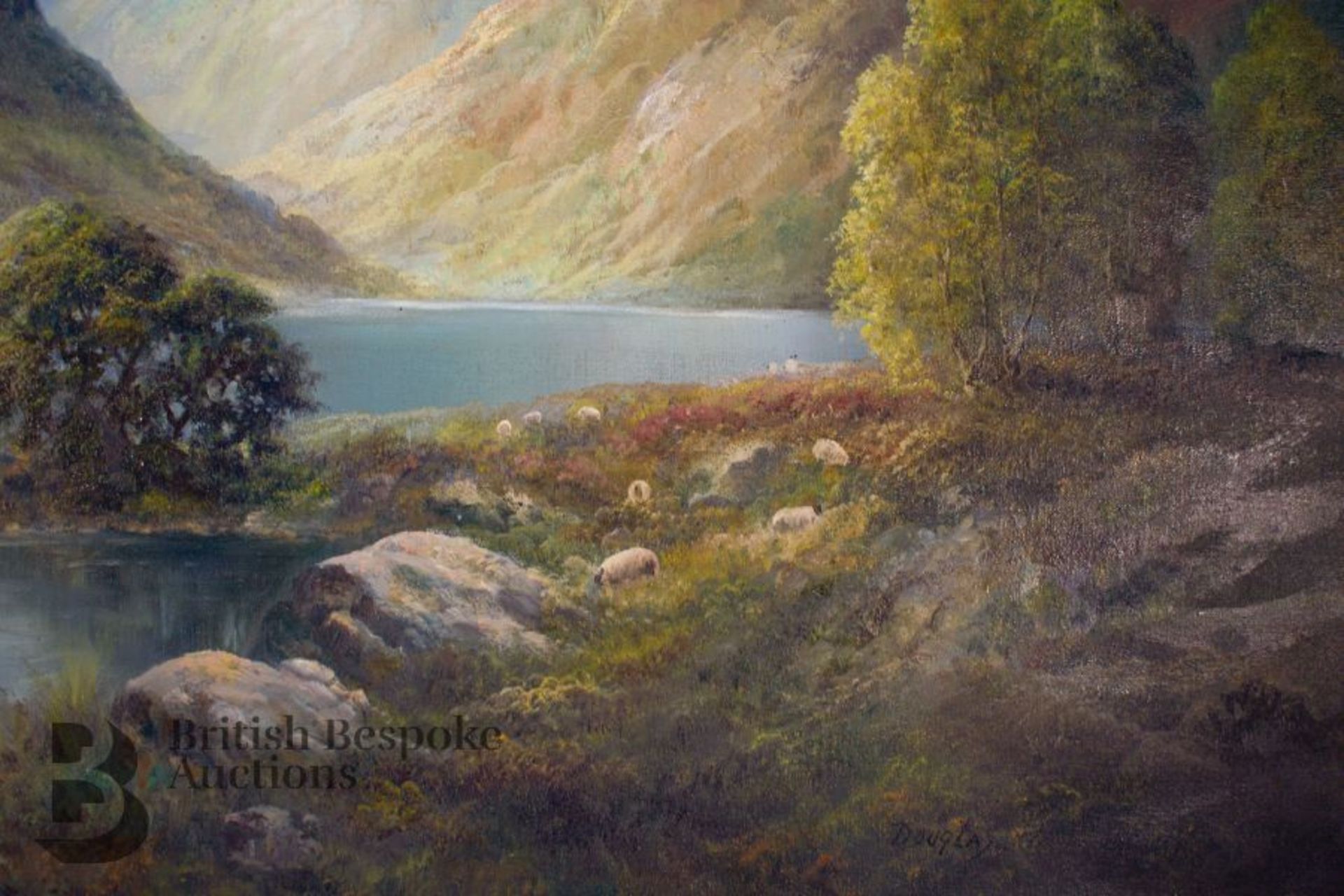 Douglas Falconer (1914-1989) Oil on Canvas - Image 4 of 10