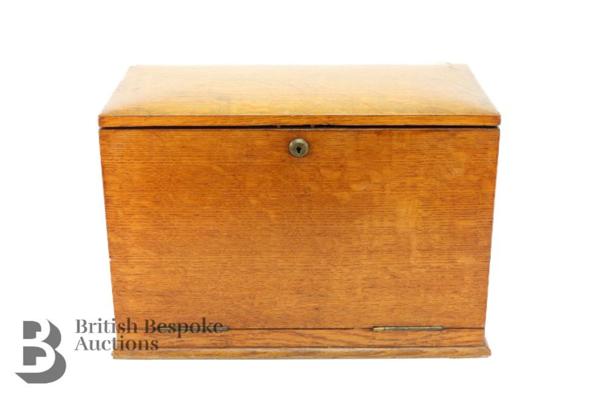Oak Writing Box - Image 2 of 5