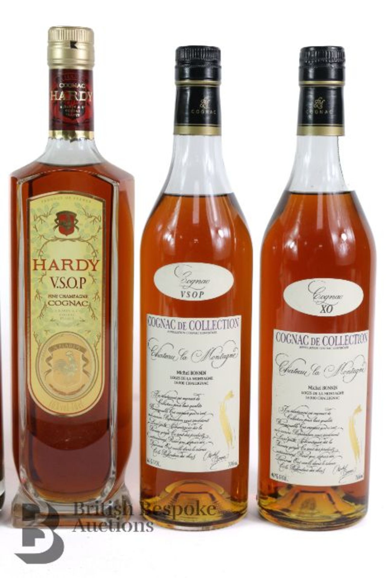 Five Bottles of French Cognac - Image 2 of 4