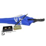 Cooper Racing Tyres Umbrella, Cufflinks and Pen Holder