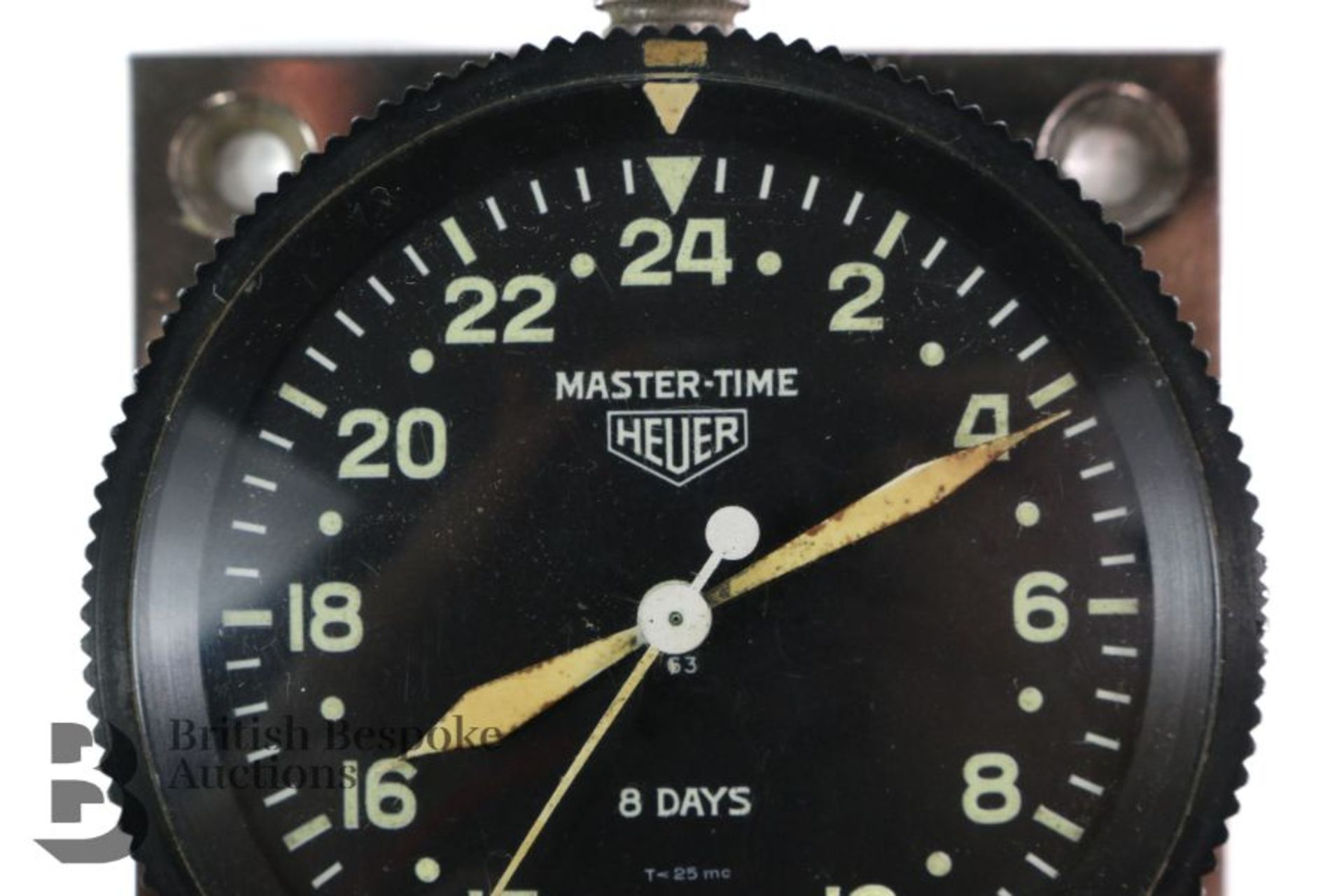 1960's Heuer 8 Day Master-Time - Bild 3 aus 10