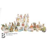 Collection of Beswick Beatrix Potter Figurines