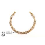 15ct Yellow Gold Gatelink Bracelet