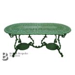 Victorian-Style Garden Table