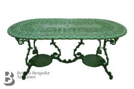 Victorian-Style Garden Table