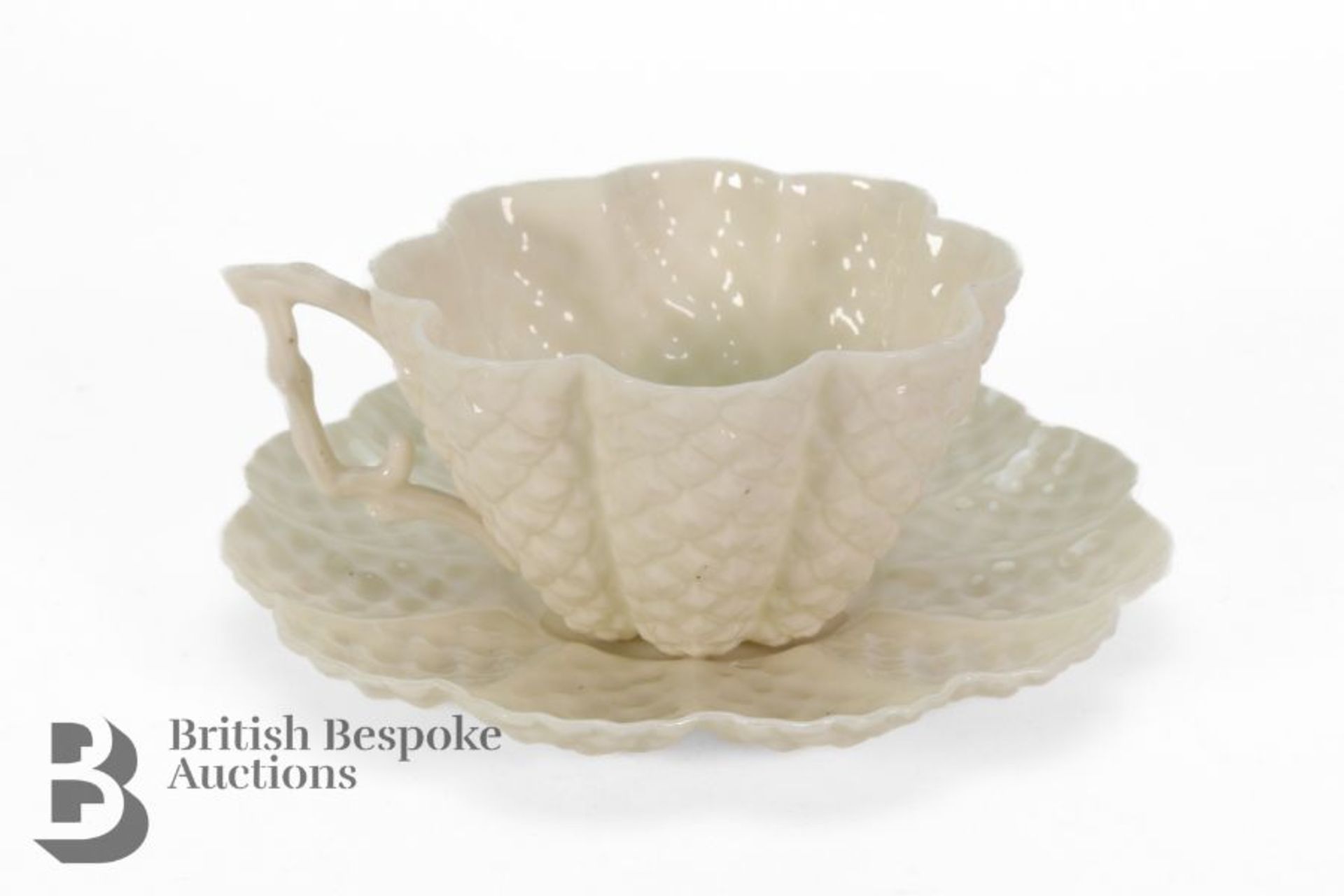 Belleek Cone Tea Ware - Image 3 of 5