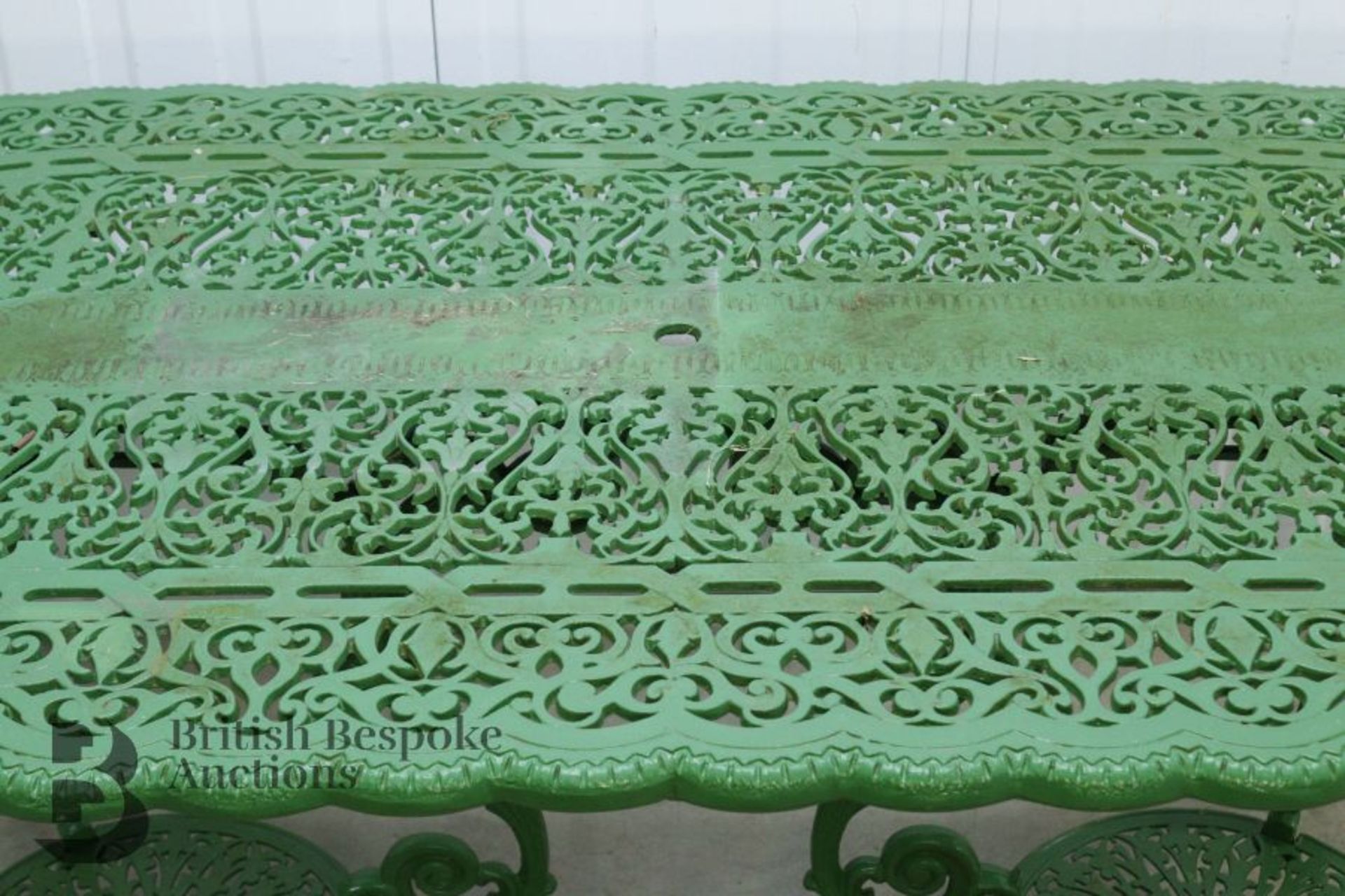 Victorian-Style Garden Table - Image 3 of 5