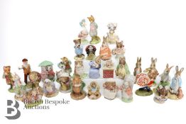 Collection of Beswick and Royal Albert Beatrix Potter Figurines