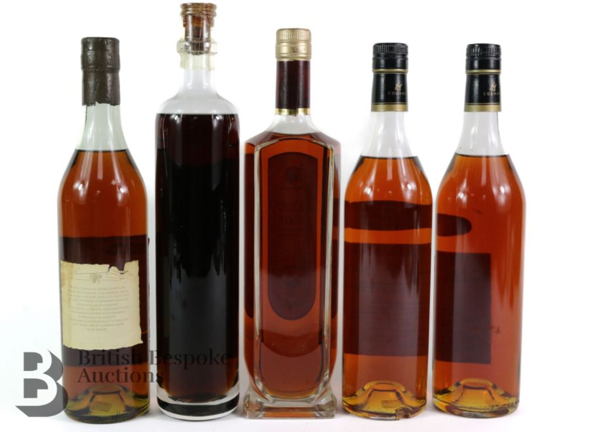 Five Bottles of French Cognac - Image 4 of 4