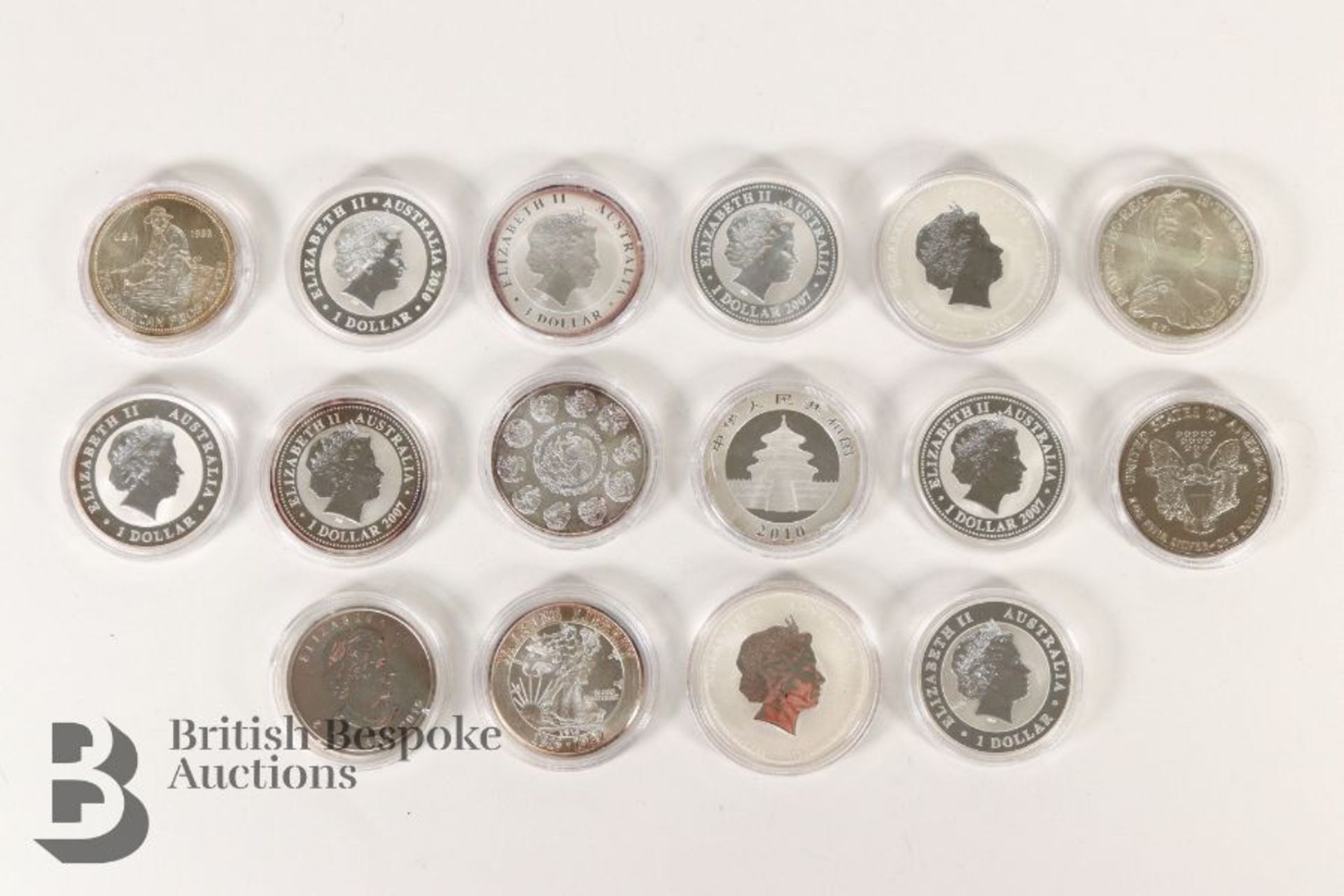 Quantity of Silver Proof Coins - Bild 4 aus 6