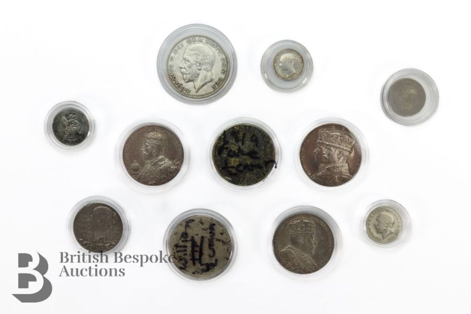 Miscellaneous English Coins - Bild 2 aus 6