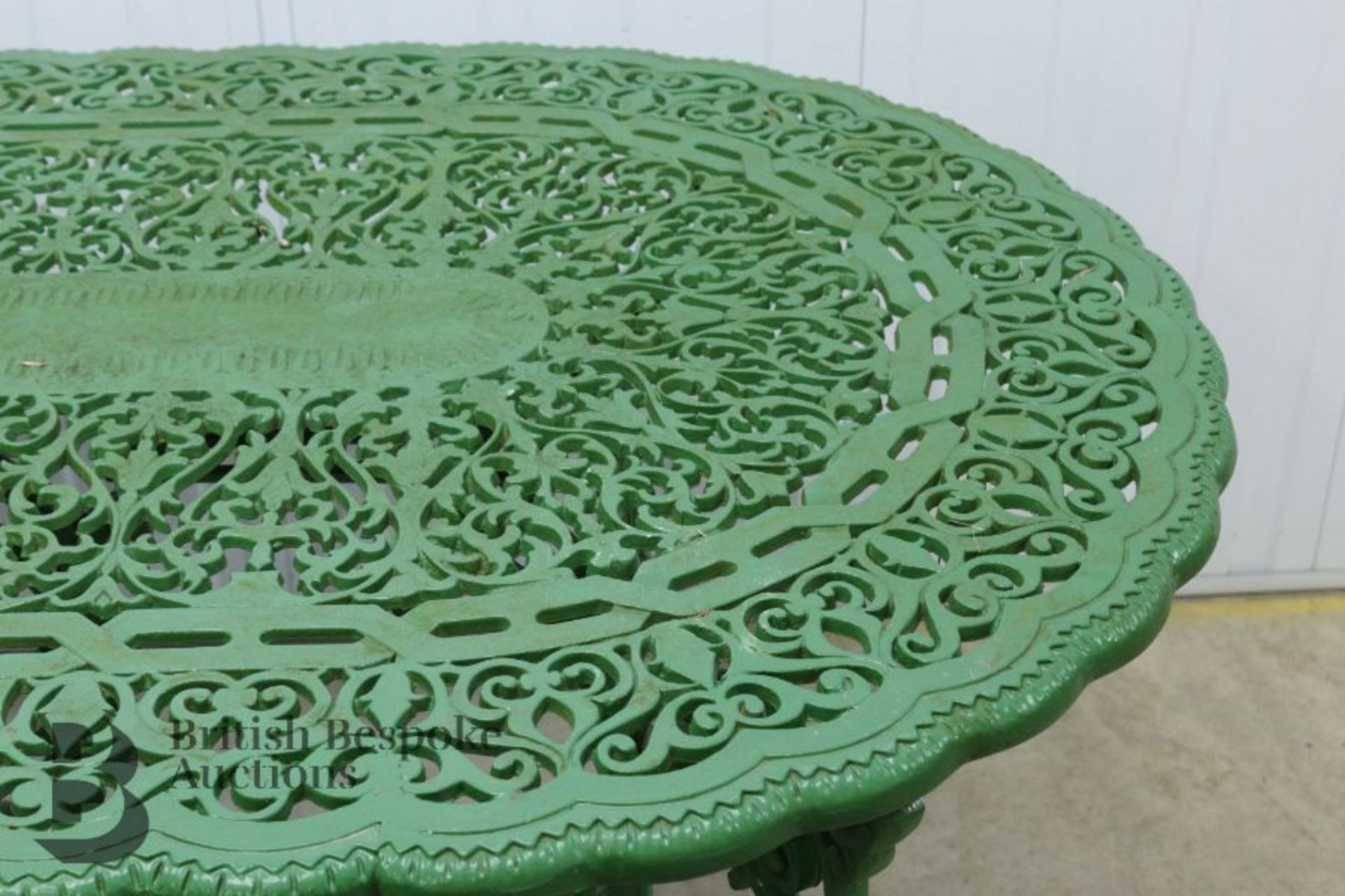 Victorian-Style Garden Table - Image 4 of 5