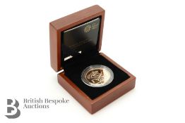 2014 The Five Sovereign Piece Brilliant Uncirculated Gold Coin - The Royal Mint The Sovereign Colle