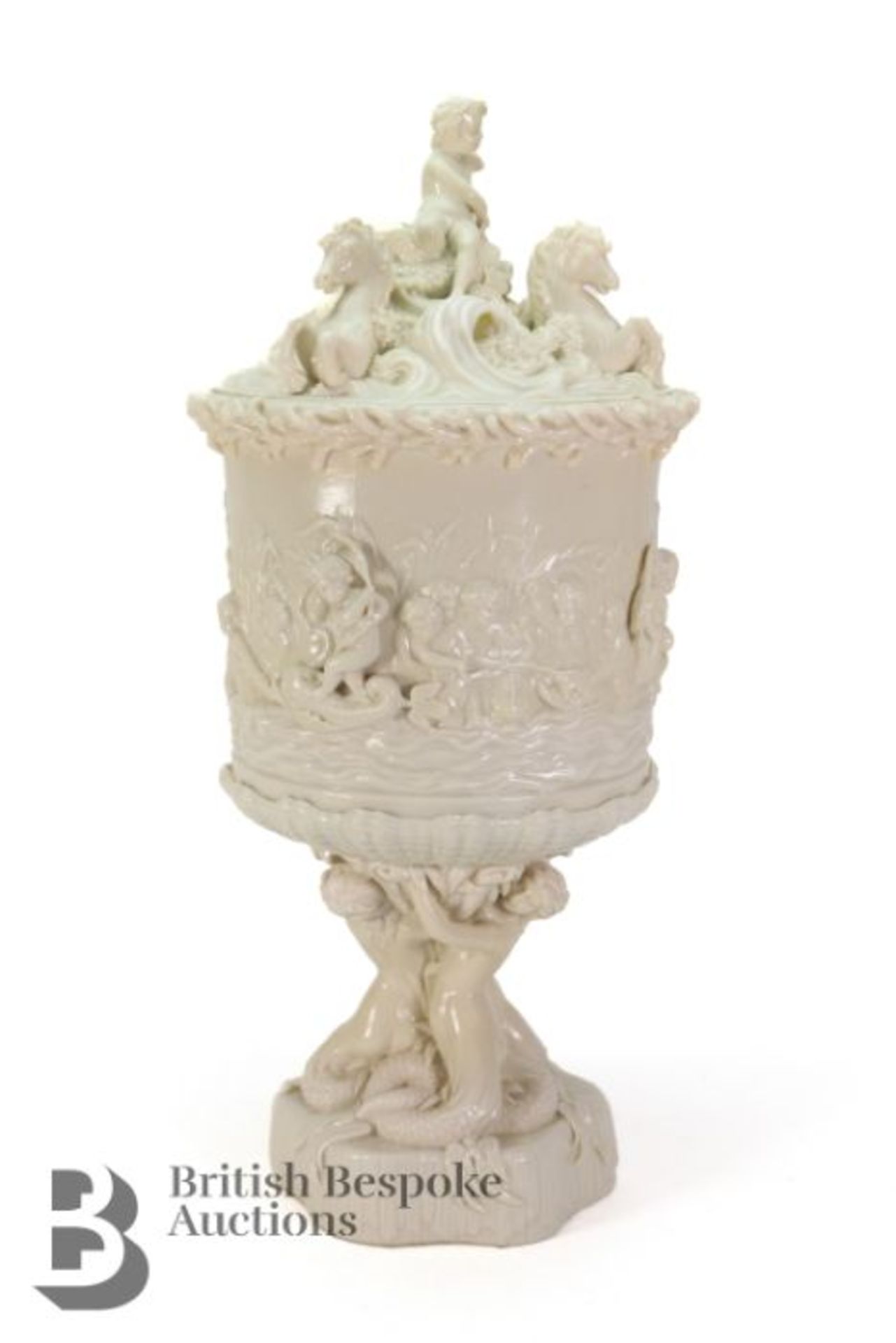 Belleek Prince of Wales Ice Pail - Bild 3 aus 14