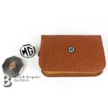 MG Grooming Case, Radiator Badge and Powder Compact