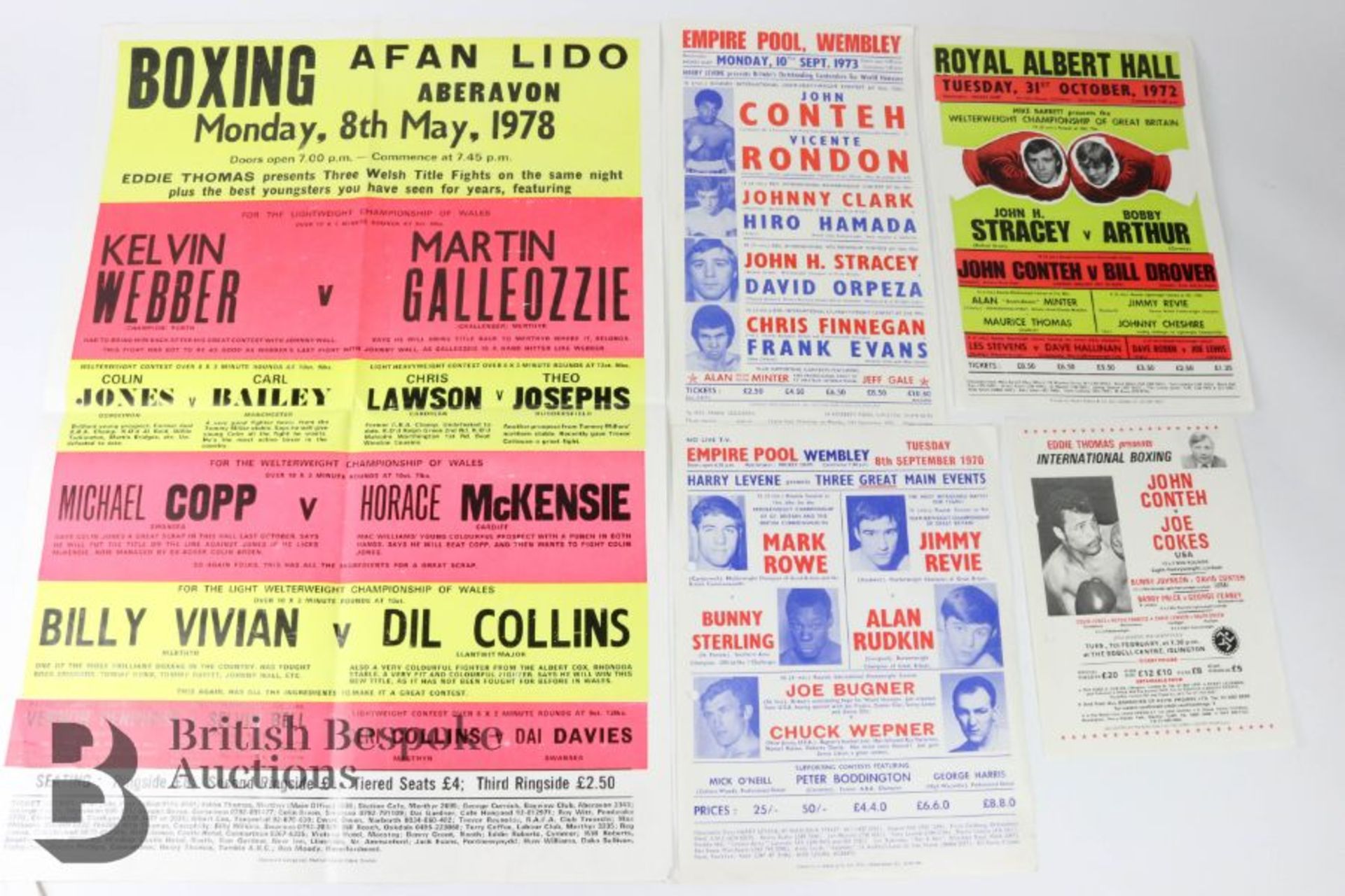 Pugilista Interest - Match Flyers and Posters - Image 3 of 9