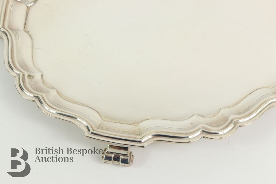 Elizabeth II Silver Tray - Image 4 of 8