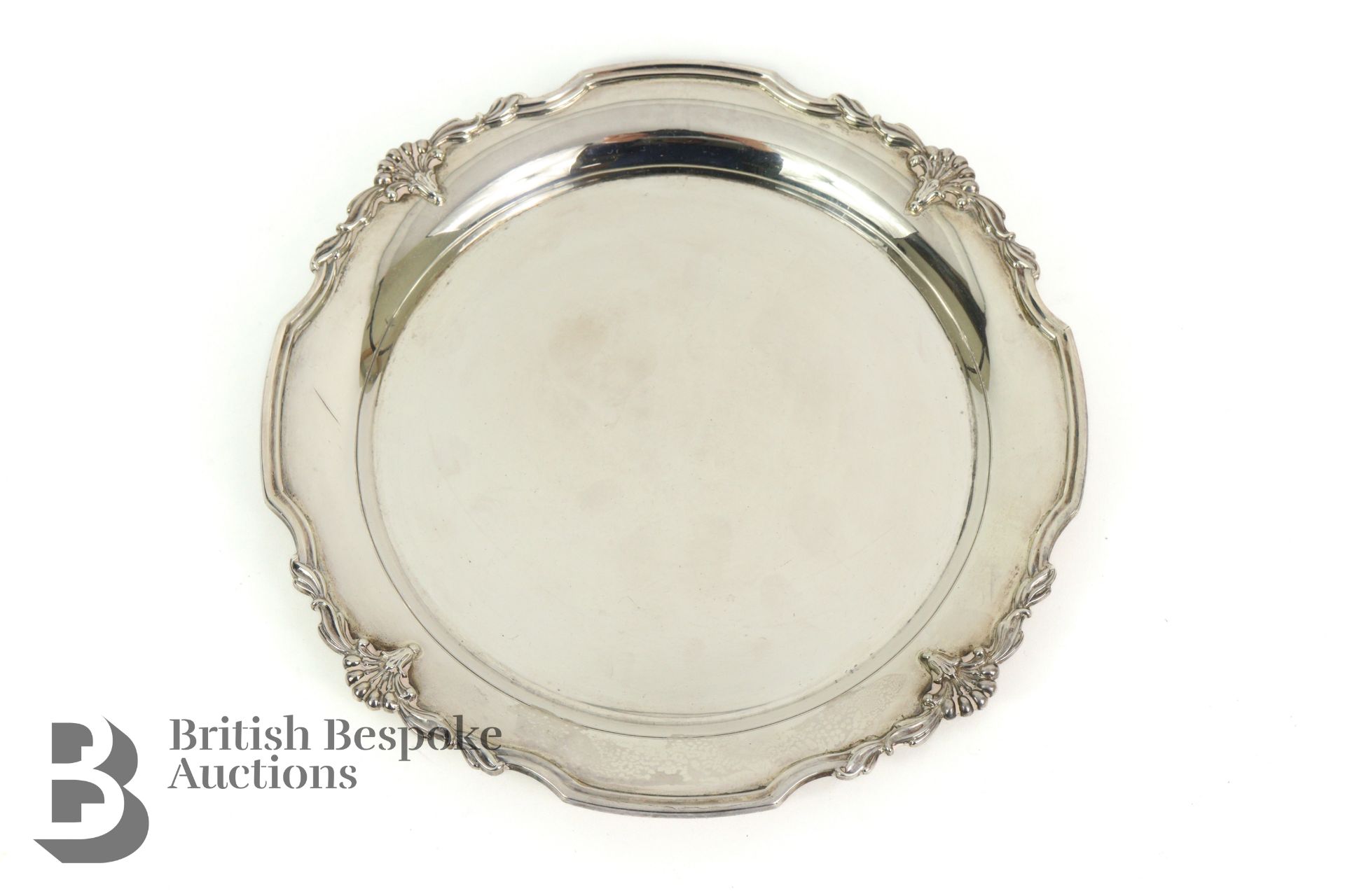 Elizabeth II Silver Card Tray