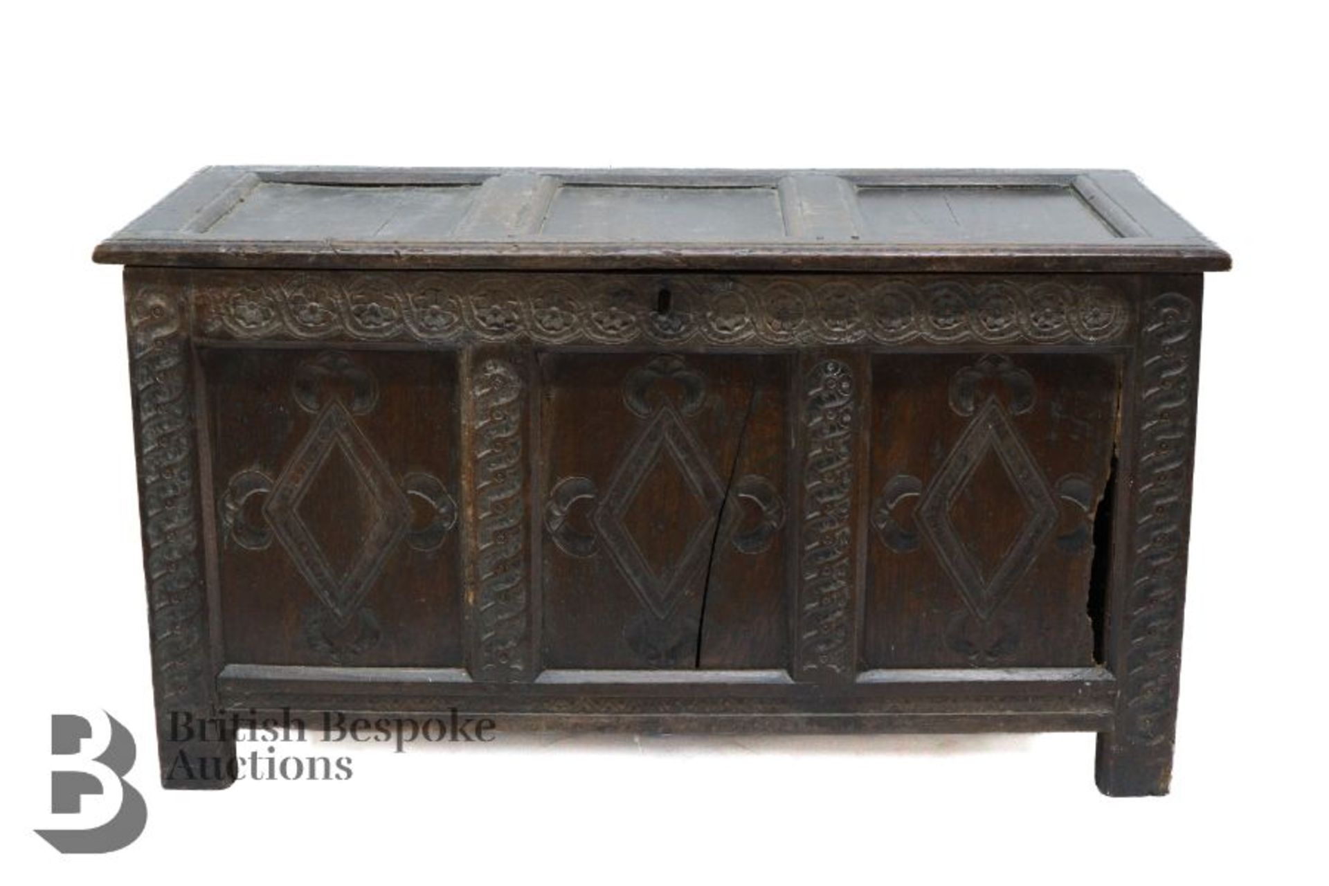 17th Century Oak Coffer