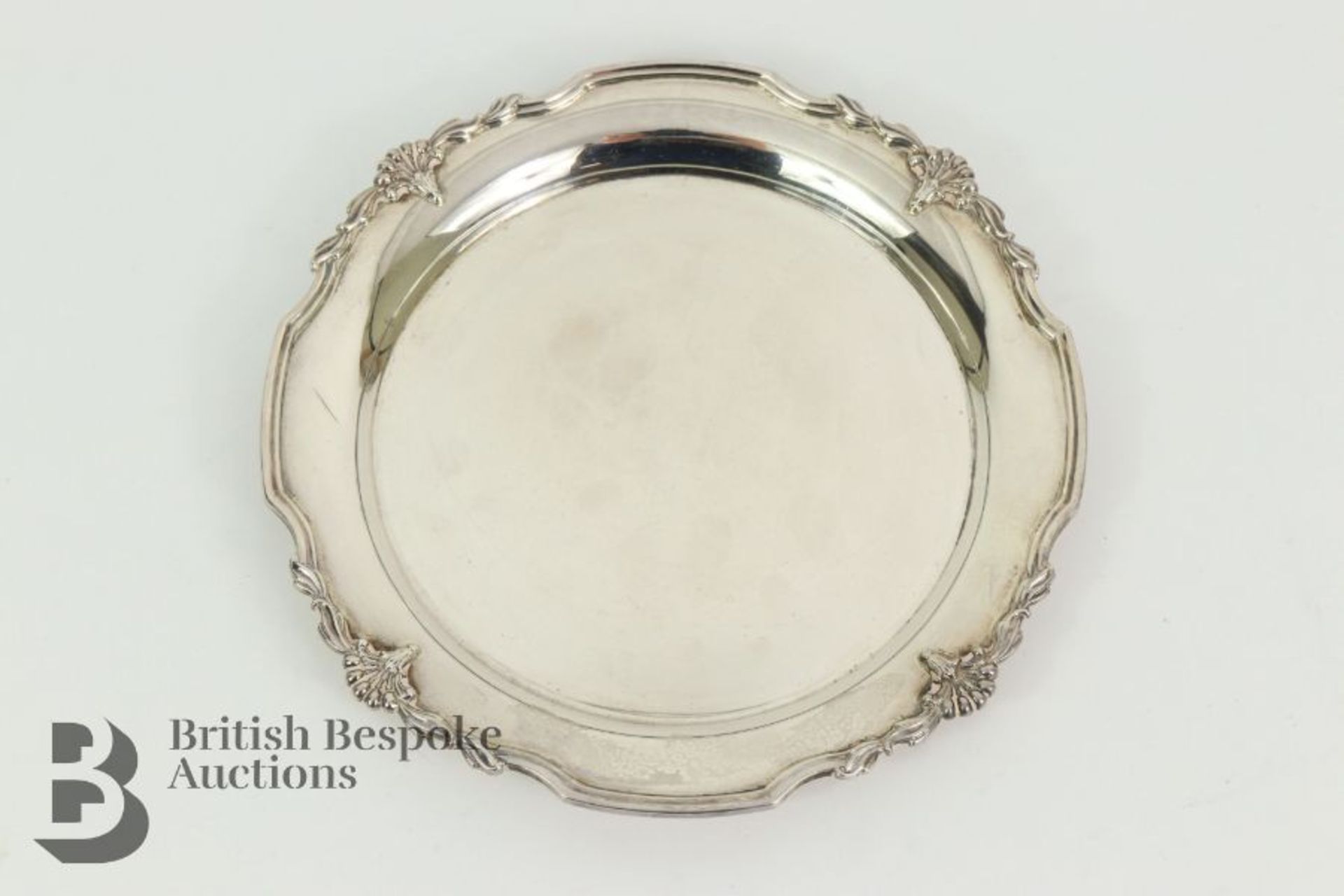 Elizabeth II Silver Card Tray - Image 2 of 6