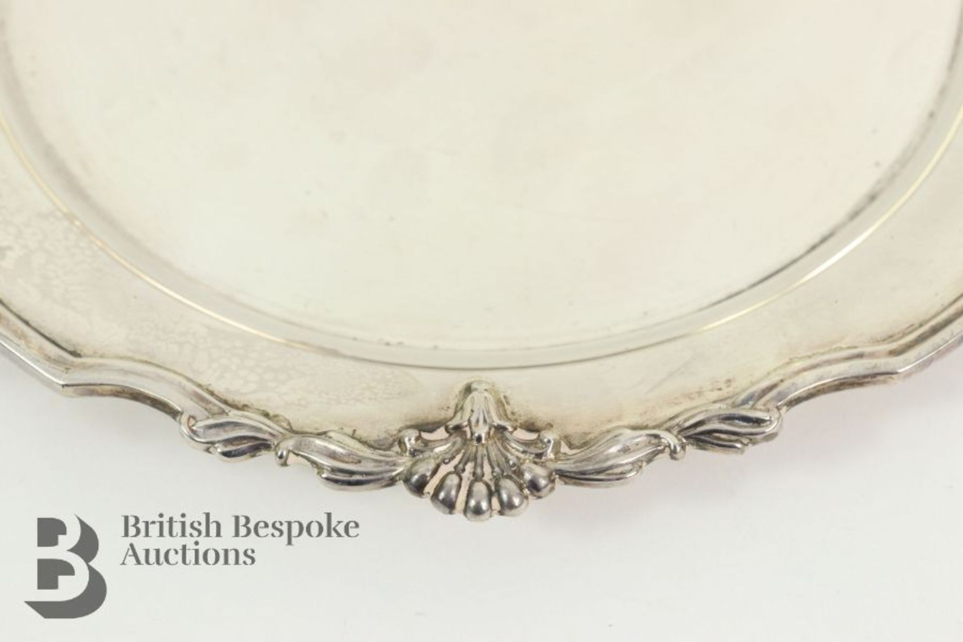 Elizabeth II Silver Card Tray - Image 4 of 6
