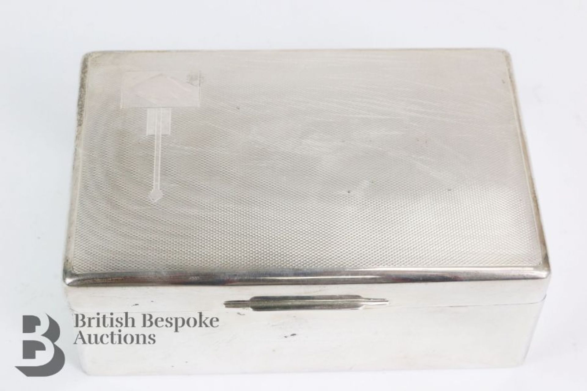 Silver Art Deco Cigarette Box - Image 4 of 5