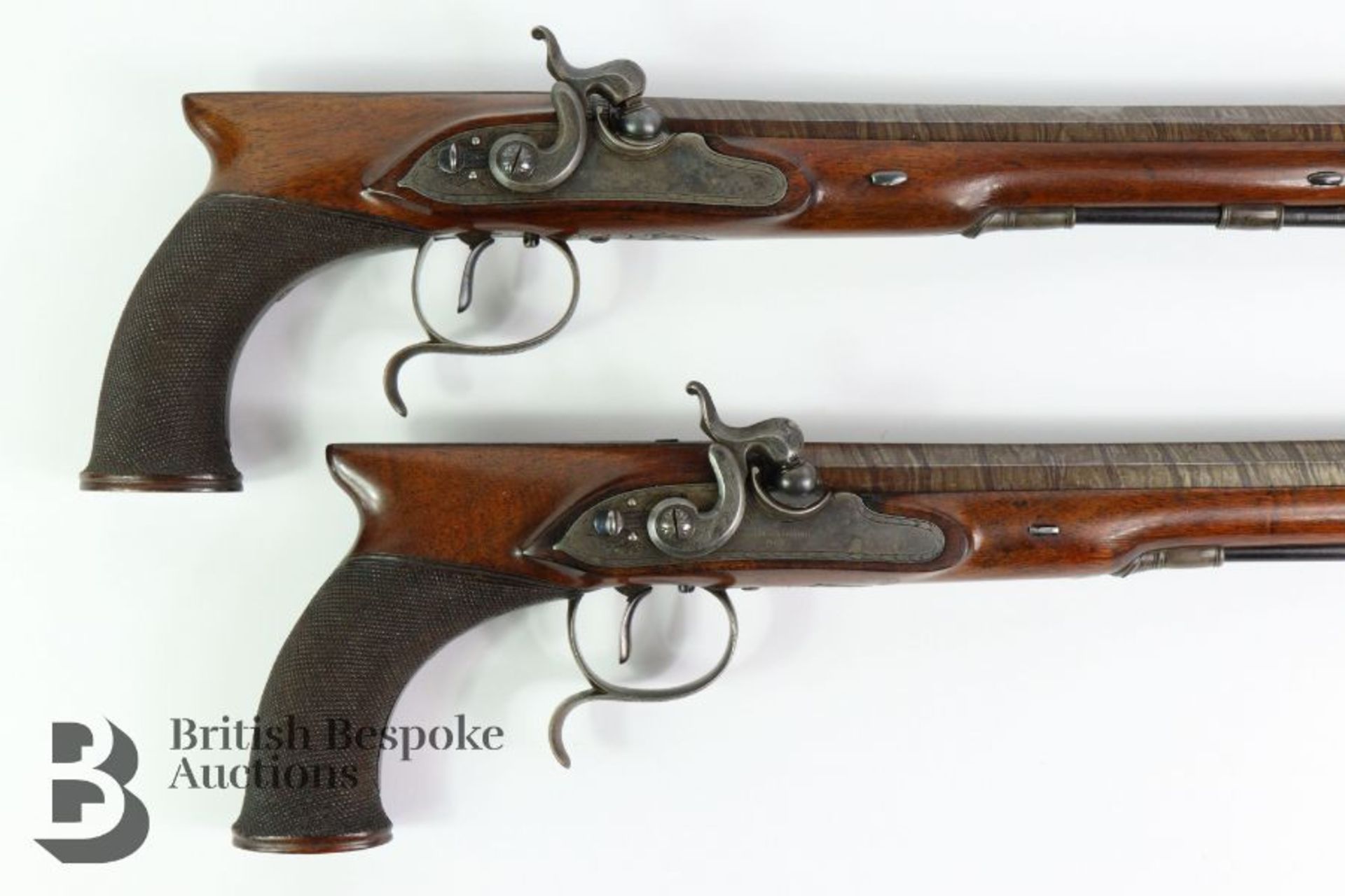 Fine Cased Pair of Percussion Target Pistols - Image 11 of 25