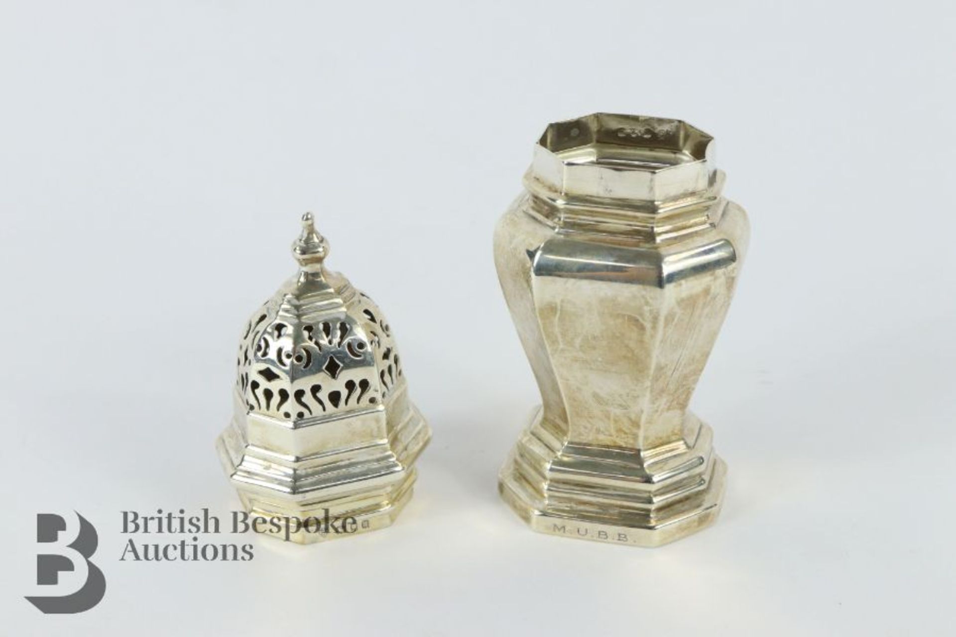 George V Silver Sugar Caster - Image 5 of 5