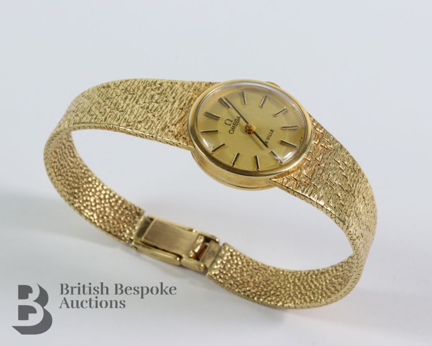Lady's 9ct Gold Omega De Ville Wrist Watch - Image 5 of 5