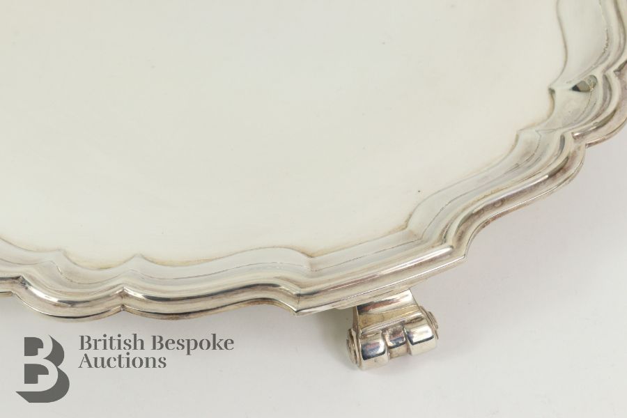 Elizabeth II Silver Tray - Image 5 of 8