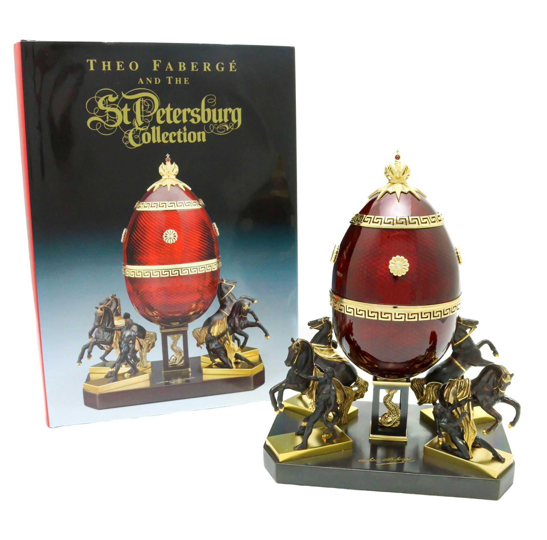 Theo Faberge Anichkov Egg - St Petersburg Collection - Image 37 of 37
