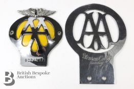 AA - Automobile Association Badges