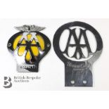 AA - Automobile Association Badges