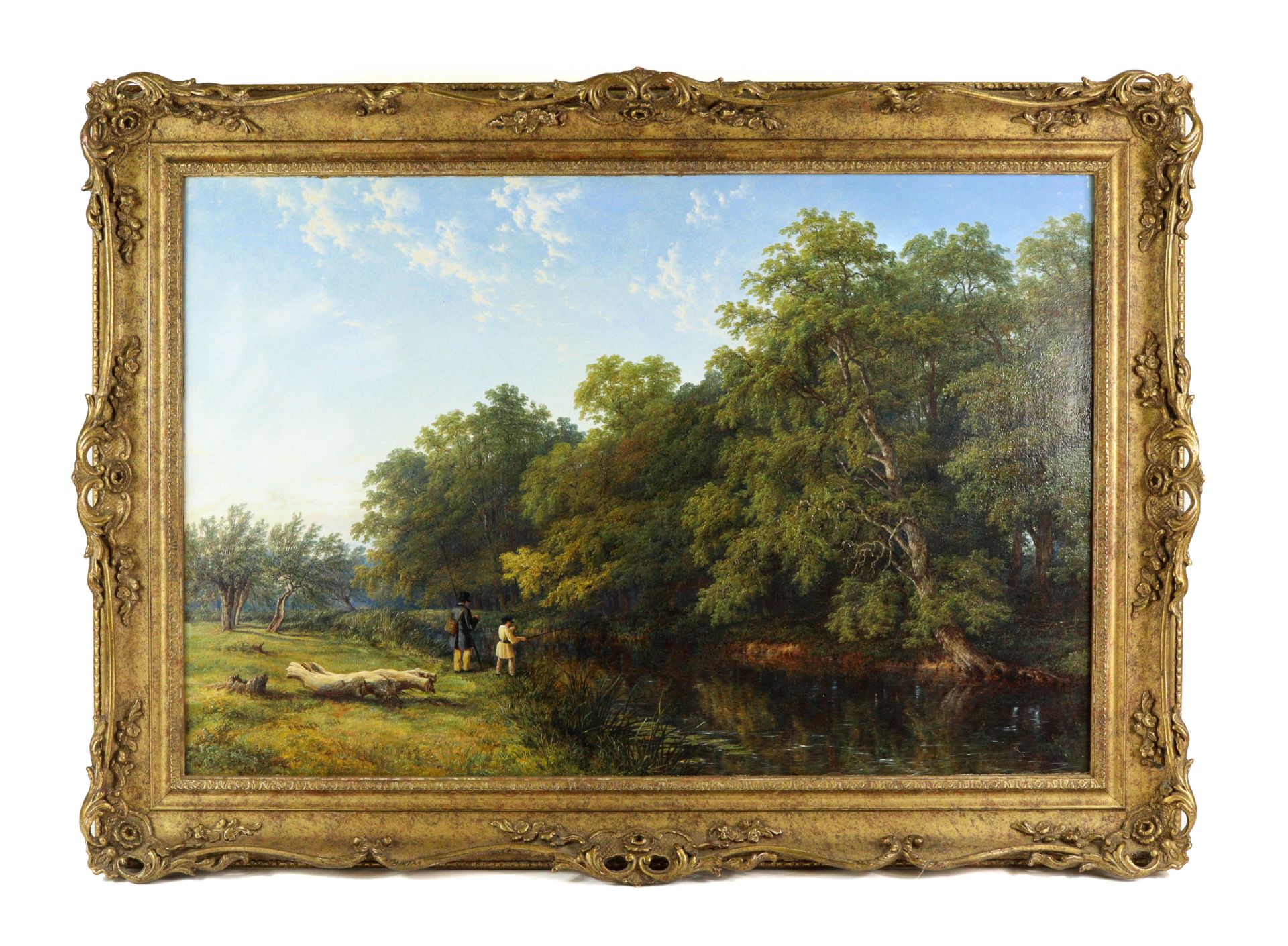 Thomas Baker (1808-1864) Leamington Oil on Canvas - Image 11 of 11