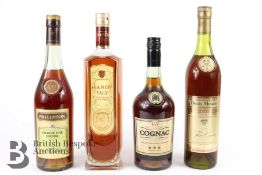 Four Bottles of Cognac