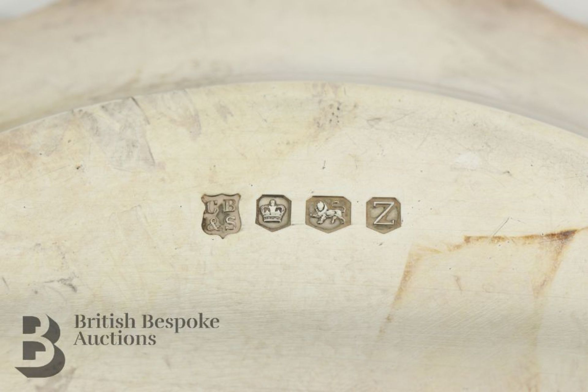 Elizabeth II Silver Card Tray - Image 6 of 6
